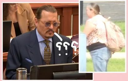 Woman Barges Into Courtroom During Defamation Trial To Reveal Johnny Depp Is THE FATHER OF HER BABY?!