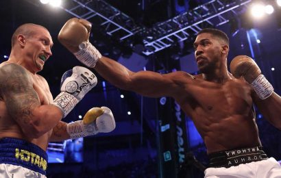 Anthony Joshua ready to 'hustle' as Brit continues training and prepares for delayed Oleksandr Usyk rematch fight
