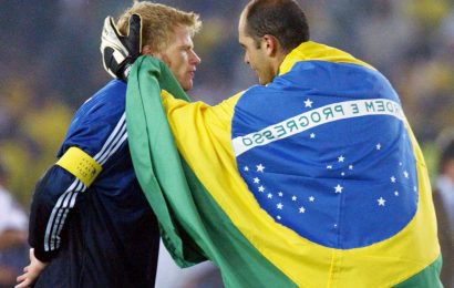 Brazil's World Cup winner Marcos shares hilarious memory of chat with Oliver Kahn after final on 20 year anniversary | The Sun