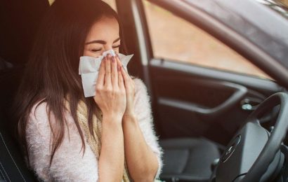 Drivers warned taking hay fever tablets could risk getting arrested or £1k fine