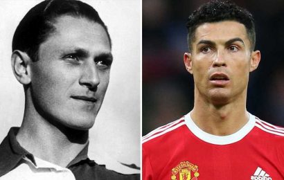 Josef Bican was ‘Czech Cristiano Ronaldo’ who'd be worth £300m today as Man Utd star targets his unofficial goal tally | The Sun