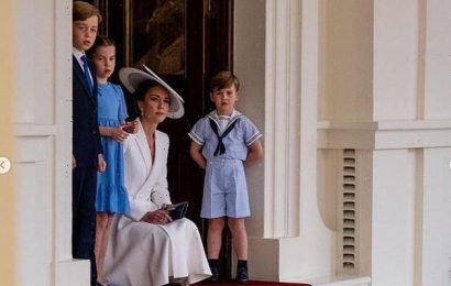 Prince William and Kate share a glimpse inside Jubilee celebration