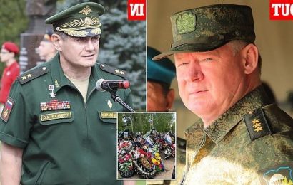Putin &apos;purges hero paratrooper commander&apos; amid claim casualties at 50k