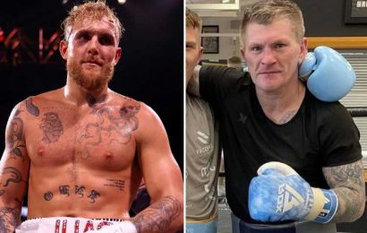 Ricky Hatton calls for sparring session with 'k***' Jake Paul as British boxing legend prepares for ring return | The Sun