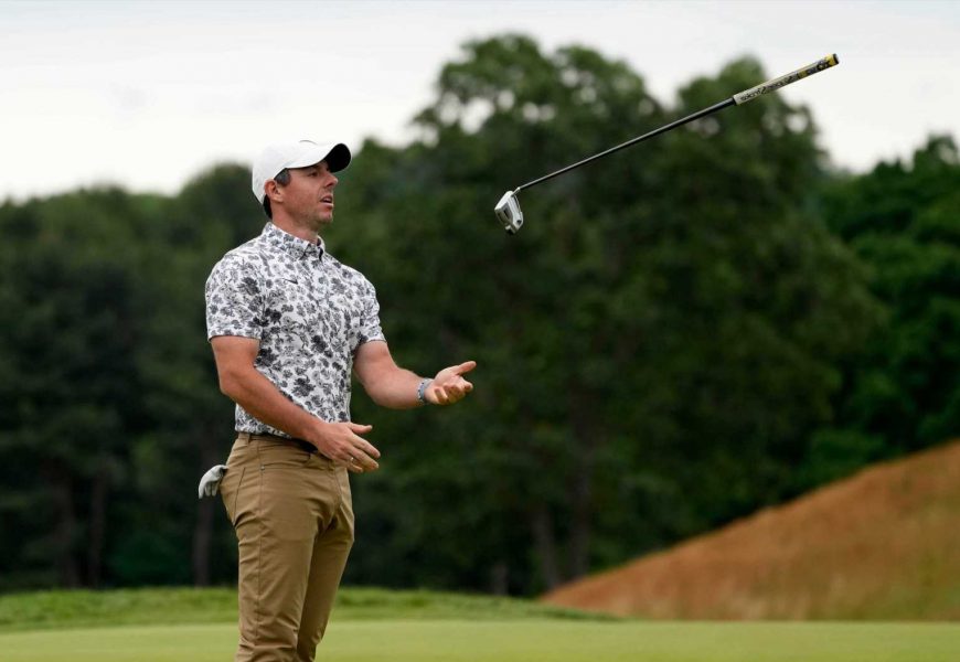 Rory McIlroy explains flashes of frustration at start of US Open