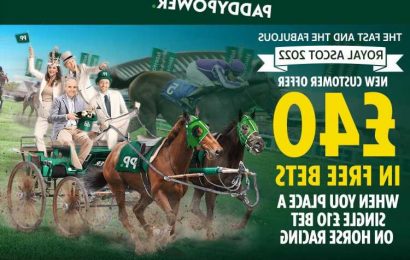 Royal Ascot 2022 – betting offer: Get £40 FREE BETS on horse racing with Paddy Power today – 18+ T&Cs apply | The Sun