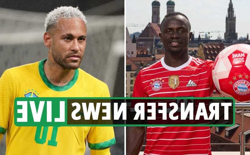 Sadio Mane COMPLETES Bayern Munich transfer, PSG 'ready to SELL Neymar', Newcastle sign Nick Pope | The Sun