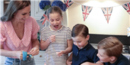 The Cambridge Kids and Kate Middleton Bake Cakes for Platinum Jubilee