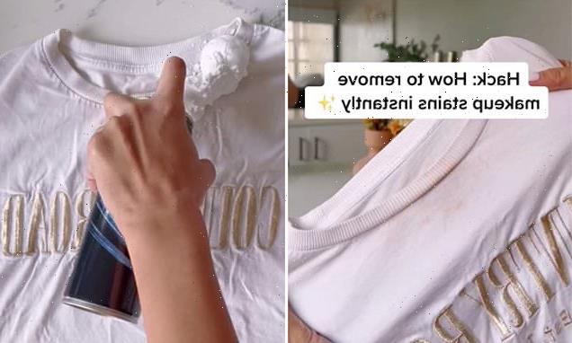 The ULTIMATE stain removal hack all makeup artists swear by