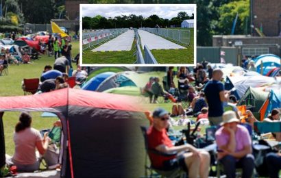 Wimbledon queue BACK after Covid as tennis fans camp in tents outside SW19 for tickets hours before tournament kicks-off | The Sun