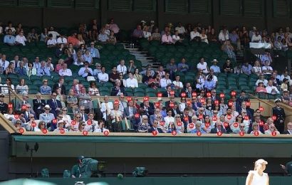 Another star-studded day in the Royal Box at Wimbledon