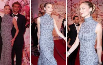 Beatrice Borromeo ‘absolutely stunning’ in Dior dress for Monaco’s famous Rose Ball