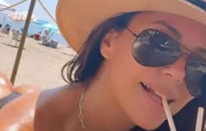 Eva Longoria goes topless as Desperate Housewives actress, 47, sunbathes in Spain | The Sun