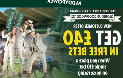Horse racing offer – Goodwood Festival: Get £40 in FREE BETS from Paddy Power | The Sun