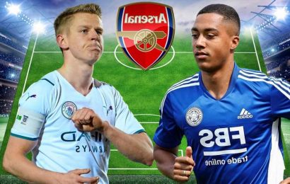 How Arsenal could line up with Zinchenko partnering Tielemans in midfield as they plot double transfer swoop | The Sun