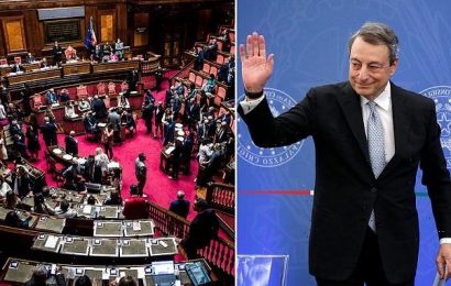 Italian PM QUITS after coalition government collapses
