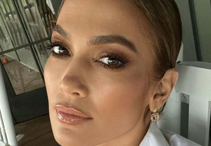 JLo just modernised her Shall We Dance hairstyle for her bridal beauty look