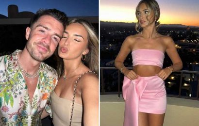 Jack Grealish's girlfriend Sasha Attwood rocks pink Barbie outfit in LA leaving England Wags stunned | The Sun