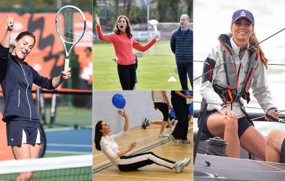 Kate Middleton is the sportiest royal – 17 photos to prove it