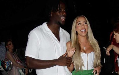 Love Island's Ikenna sparks romance rumours as he leaves ITV party with Towie star | The Sun