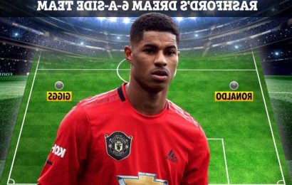 Man Utd star Marcus Rashford’s dream 6-a-side team includes only Red Devils legends.. but won’t put himself in it ‘yet’ – The Sun | The Sun