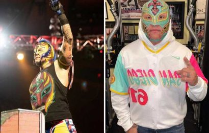 WWE legend Rey Mysterio reveals he's had TWELVE knee surgeries as star teases when he will retire from wrestling | The Sun