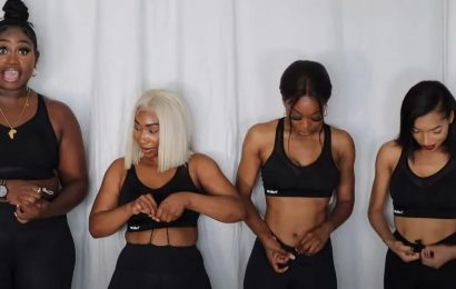 Four women who range from size 6 to size 18 try out gym wear & show how it looks on their different body shapes | The Sun