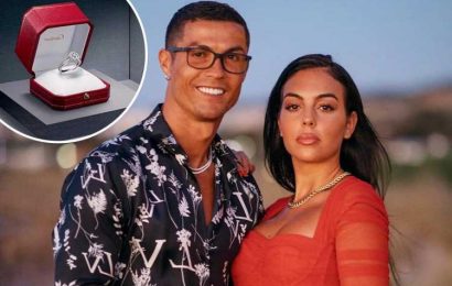 Man Utd star Cristiano Ronaldo’s ‘£615k engagement ring’ for Georgina Rodriguez is most-expensive sparkler ever for Wag | The Sun