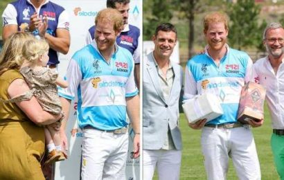 ‘Return of the old Harry’ as the Prince plays polo in first outing since Meghan’s podcast