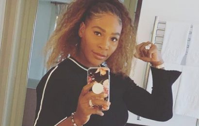 Serena Williams Wears Diamond-Encrusted Outfit For Last U.S. Open