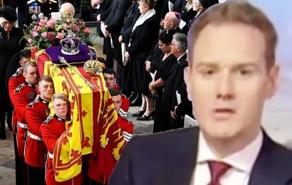 Dan Walker shares nerves over Queen’s funeral moment ‘Held my breath’