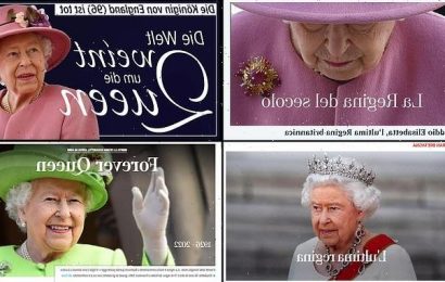 Global press mourn &apos;the queen of the century&apos; after Her Majesty dies
