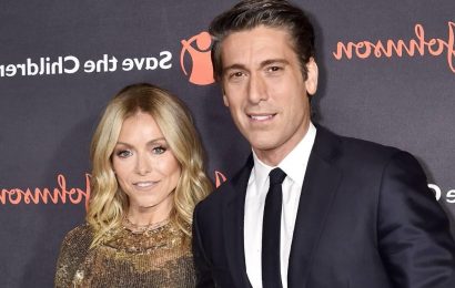 Kelly Ripa supported by good friend David Muir as she counts down days until book release