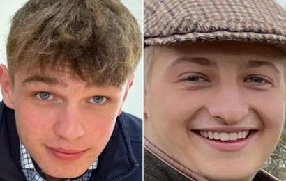 Pictured: Two teenagers killed in horror car crash