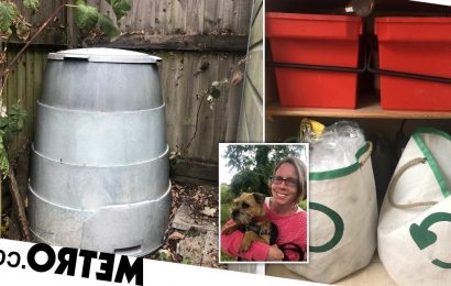 Zero-waste mum reveals how her family only filled their bin once in 2022