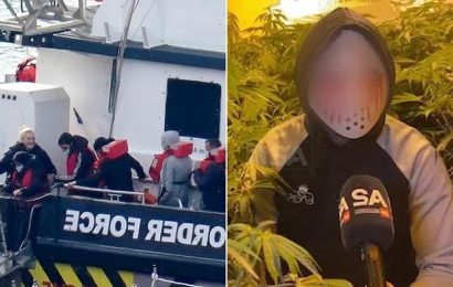 Albanian migrants &apos;work on cannabis farms days after crossing Channel&apos;