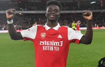 Arsenal star Bukayo Saka second-youngest to reach 20 Premier League goals after Liverpool double with forgotten man No1 | The Sun