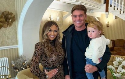 Charlotte Dawson continues 30th birthday celebrations as she glams up for family dinner