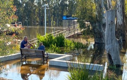 Echuca braces for twin threats of heavy rains and rising river