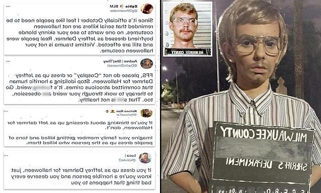 Halloween fans are warned NOT to dress up as Jeffrey Dahmer