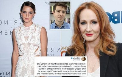 JK Rowling&apos;s thinly veiled swipe at Emma Watson over Mermaid charity