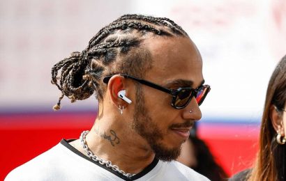 Lewis Hamilton reveals he's in his 'happy place' as he enters contract negotiations with Mercedes to delay F1 retirement | The Sun