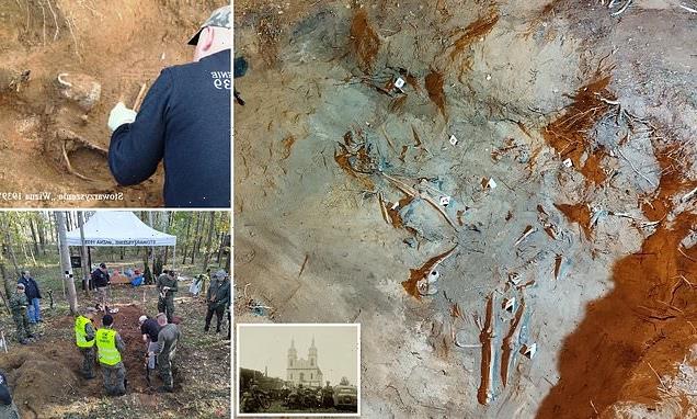 Mass grave of 11 people executed by Nazis found in &apos;Forest of Death&apos;