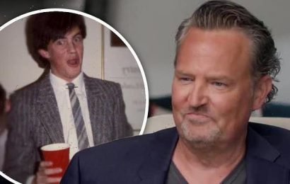 Matthew Perry says he drank an &apos;entire bottle&apos; of wine at age 14