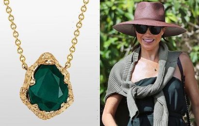 Mehgan Markle wore $3,450 necklace with Archie&apos;s birthstone