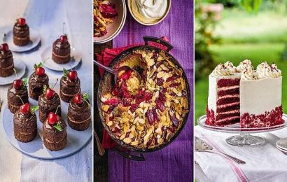 Paul, Prue and Bake Off stars share their mouthwatering recipes