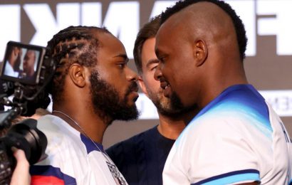 Dillian Whyte vs Jermaine Franklin LIVE: Stream, latest updates and how to watch fight tonight