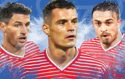 Granit Xhaka leads Switzerland who are aiming to reach last-16 third time running – predicted line up and stats | The Sun