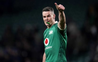 Ireland building ‘real competition for places’ ahead of World Cup, Johnny Sexton believes