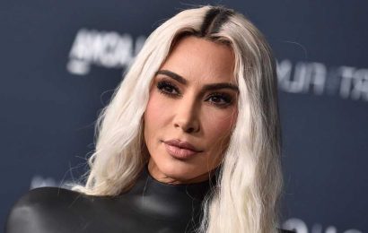 Kim Kardashian shows off her real skin in new unedited photos but fans are shocked by 'odd' detail on her neck | The Sun